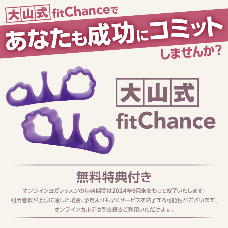 大山式fitChance(フィットチャンス)｜足指パッド