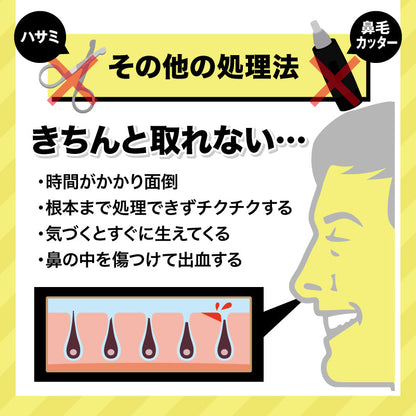 スッキリPON 鼻毛取り(PPカップ)│鼻毛が根こそぎ取れて超スッキリ