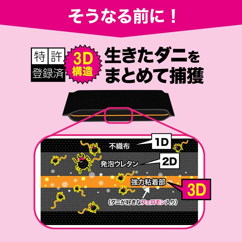 さよならダニー クローゼット用(4枚) PPパッケージ