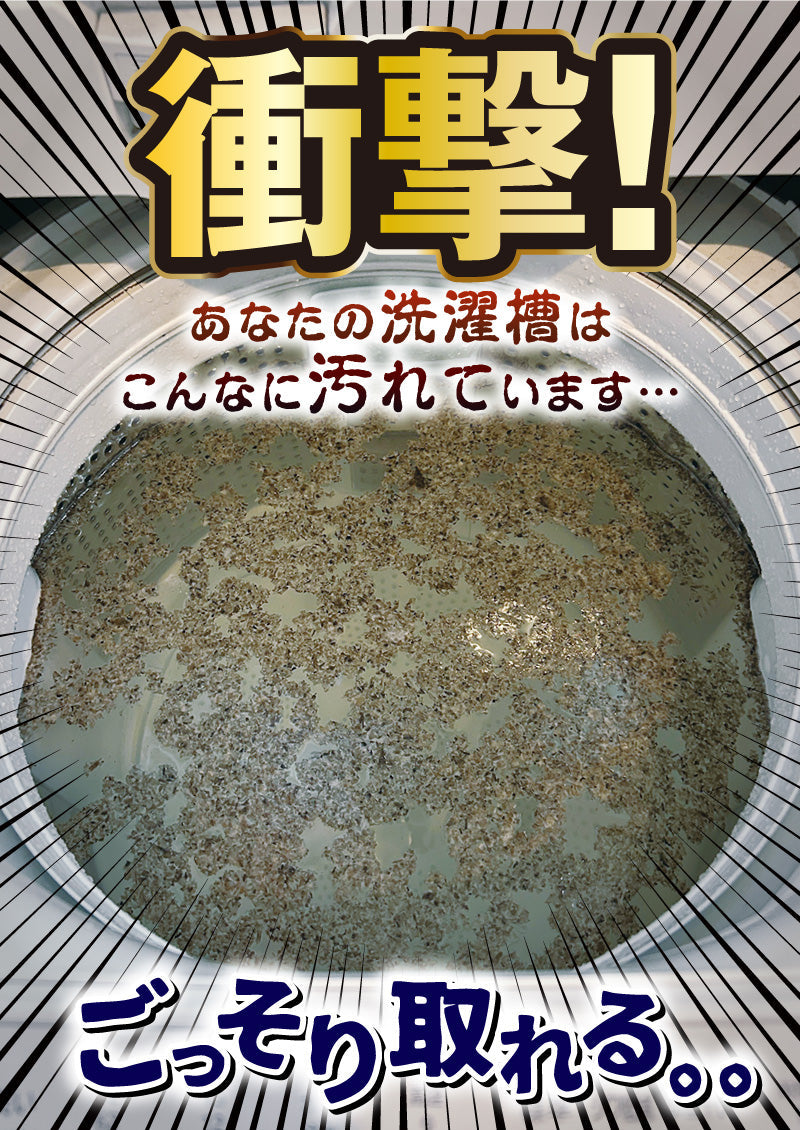 さよなら洗濯の菌さん洗濯槽クリーナー