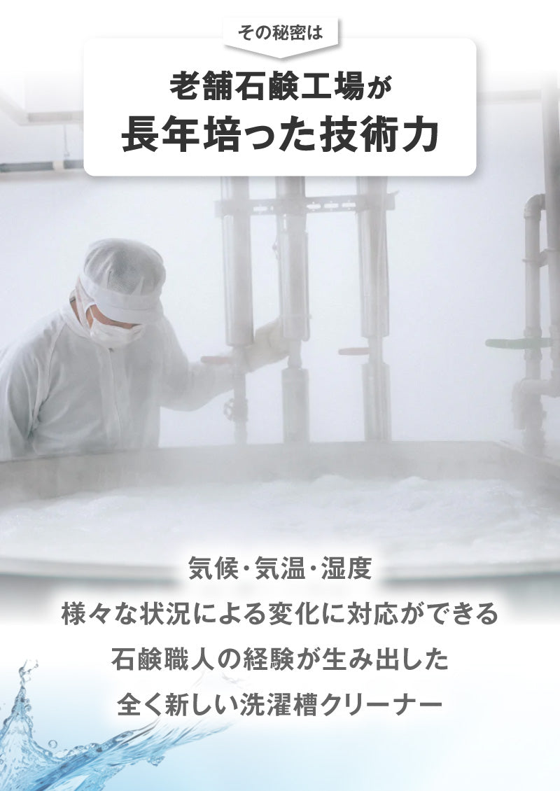 さよなら洗濯の菌さん洗濯槽クリーナー