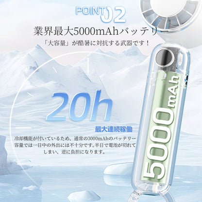 【2個セット】クーラー ハンディファン