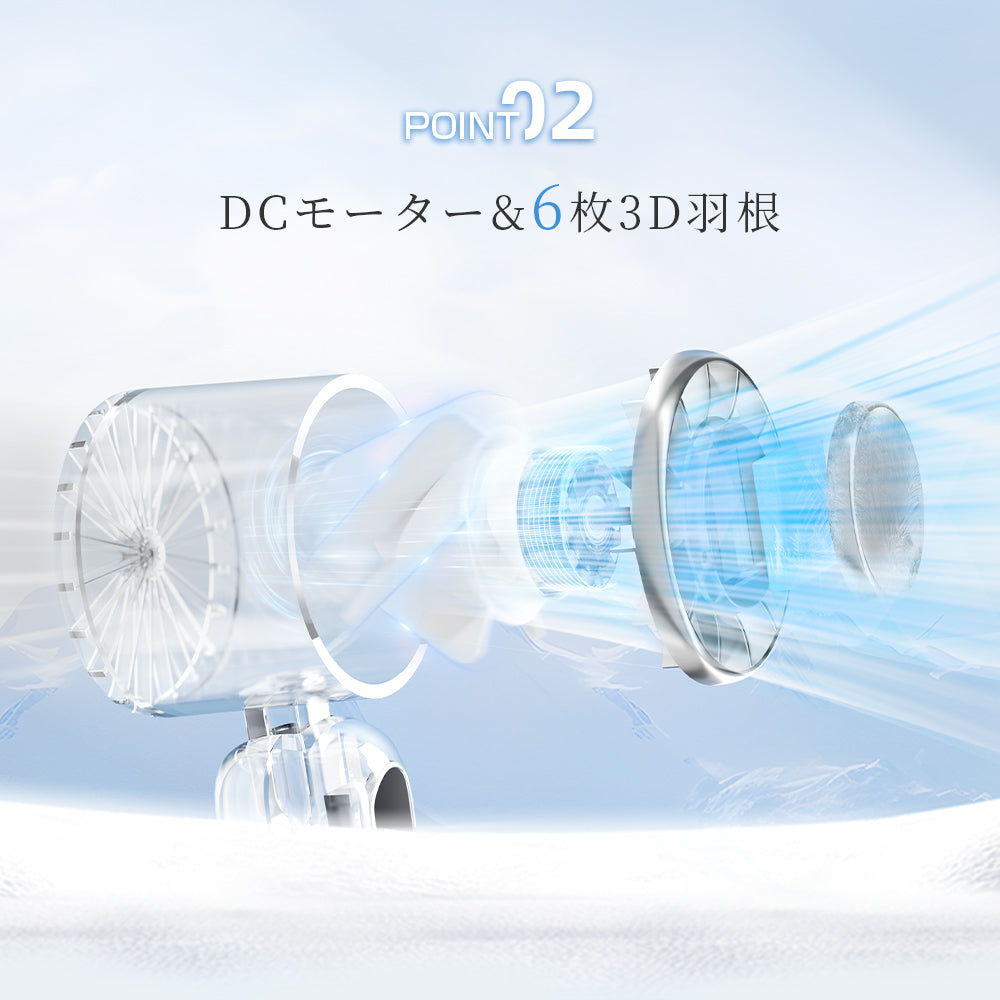 【2個セット】クーラー ハンディファン