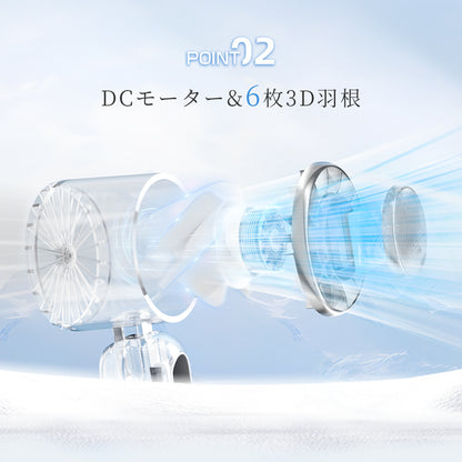 【2個セット】クーラー ハンディファン