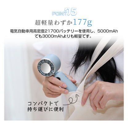 【2個セット】クーラー ハンディファン