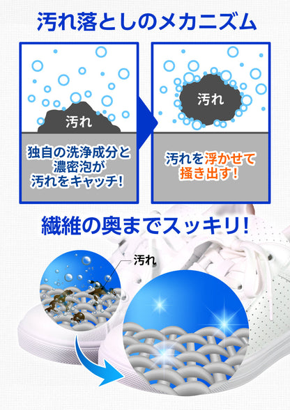 さよなら靴アライグマさん│靴用シャンプー
